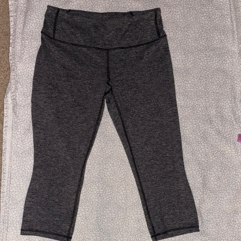 Patagonia Gray Leggings Stretchy Athletic Bottoms - Picture 1 of 4